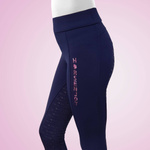 Legginsy zimowe z pełnym lejem silikonowym Horsenjoy Galaxy