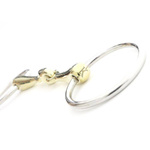 Wędzidło zwykłe Kavalkade KavalBits - podwójnie łamane, grubość 11,5 mm