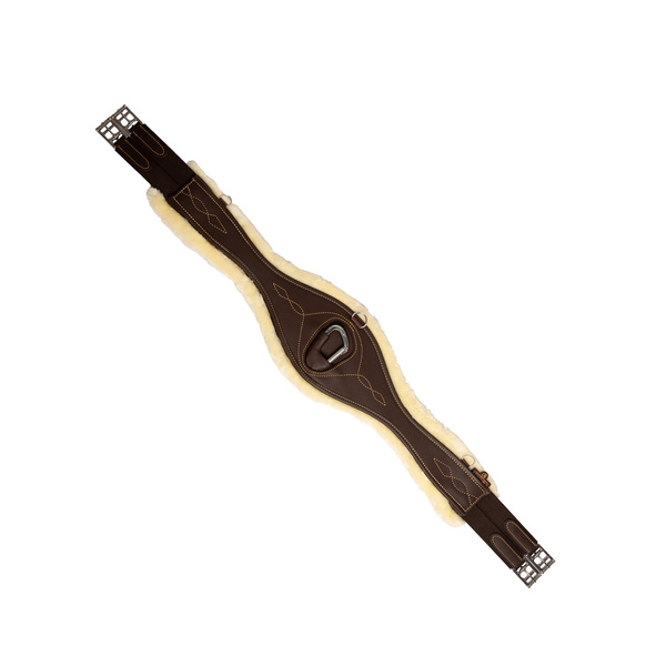Popręg anatomiczny z futrem Kentucky Horsewear Sheepskin Anatomic Girth