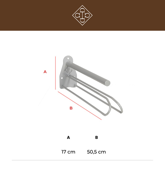 Wieszak na siodło Grooming Deluxe