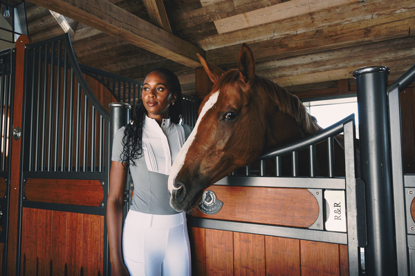 Damska koszula konkursowa z krótkim rękawem Kentucky Ridingwear Heritage Air