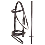 Ogłowie z nachrapnikiem kombinowanym ANKY® Shaped