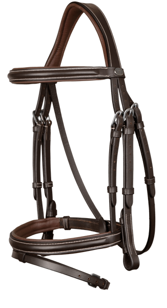 Ogłowie z nachrapnikiem angielskim Dy'on Working Collection WOAAHL