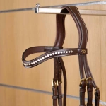 Naczółek opadający Dy'on D Collection White Swarovski DY02H