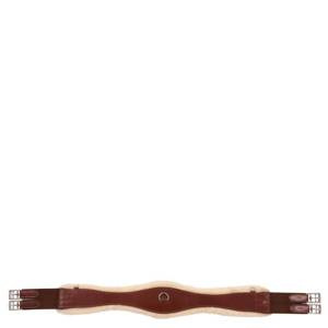 Popręg anatomiczny z futrem BR Harlow