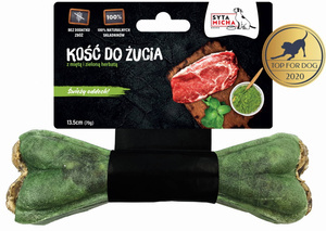 Kość do żucia dla psa Syta Micha- Mięta z zieloną herbatą MAXXI