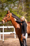 Lina treningowa z karabinkiem EQUITHÈME - 250 cm