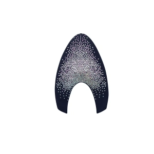 Przedni panel do kasku KEP Cromo 2.0 Nebula Swarovski®