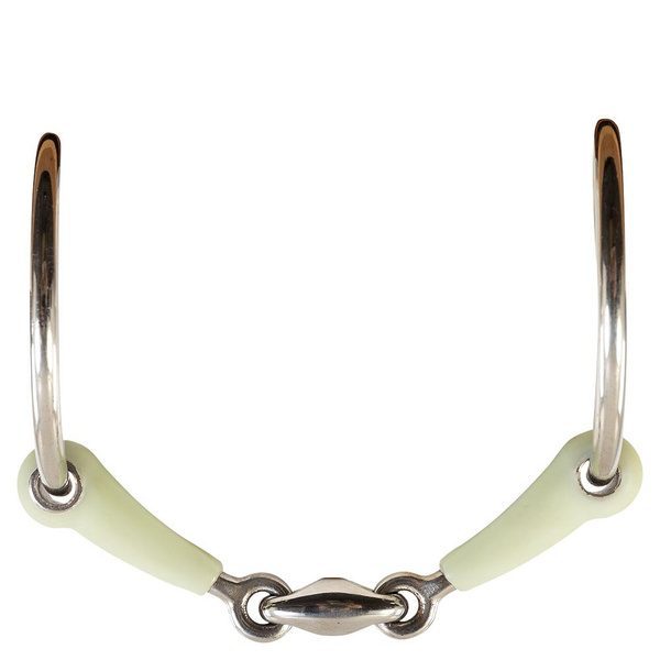 Wędzidło zwykłe smakowe BR Apple Mouth - podwójnie łamane