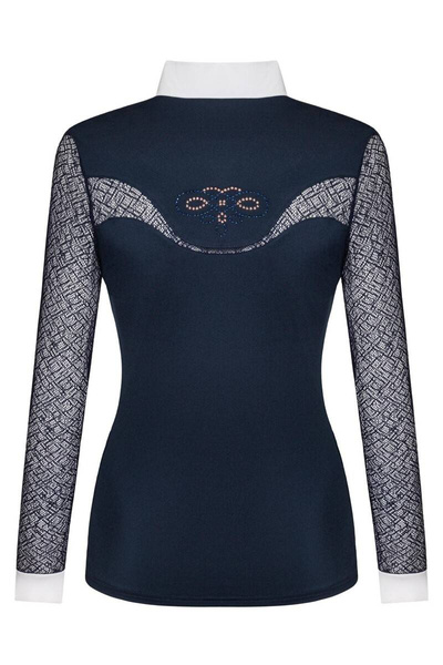 Koszula konkursowa z długim rękawem Fair Play Cecile Rosegold