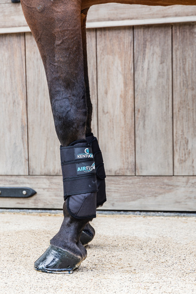 Ochraniacze crossowe z futrem Kentucky Horsewear Eventing Boots 3D Air Flow Skin Friendly - przody