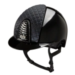 Kask jeździecki KEP Italia Cromo 2.0 Milano Cross Collection Silver Night
