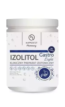 Elektrolity kliniczne dla koni wrzodowych Hippovet Pharmacy IZOLITOL Gastro Light 1 kg