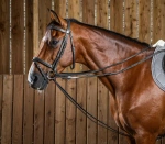 Czarna wodza skórzana Dy'on Working Collection WO08A