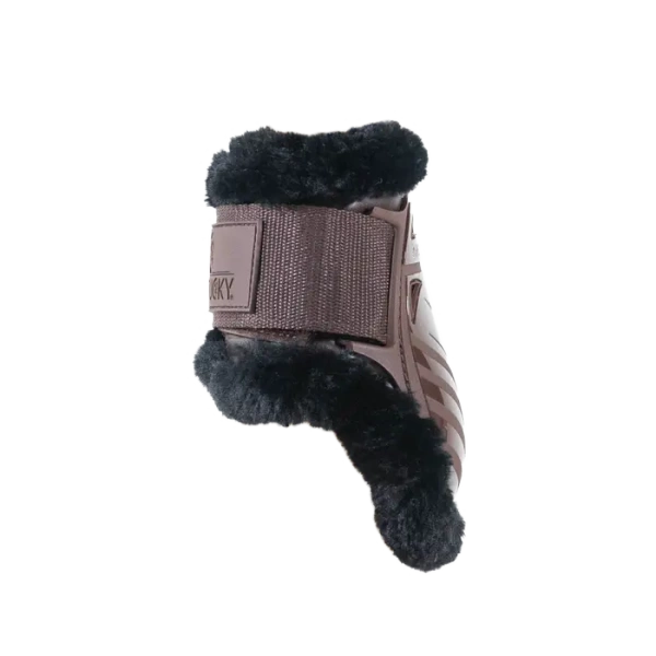 Ochraniacze tylne z futrem Kentucky Horsewear Young Horse TPU