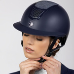 Kask jeździecki z szerokim daszkiem Fair Play Quantinum 2.0 Eclipse