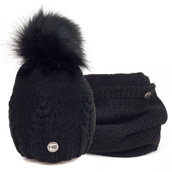 Czapka zimowa z kominem Horsenjoy Mirella