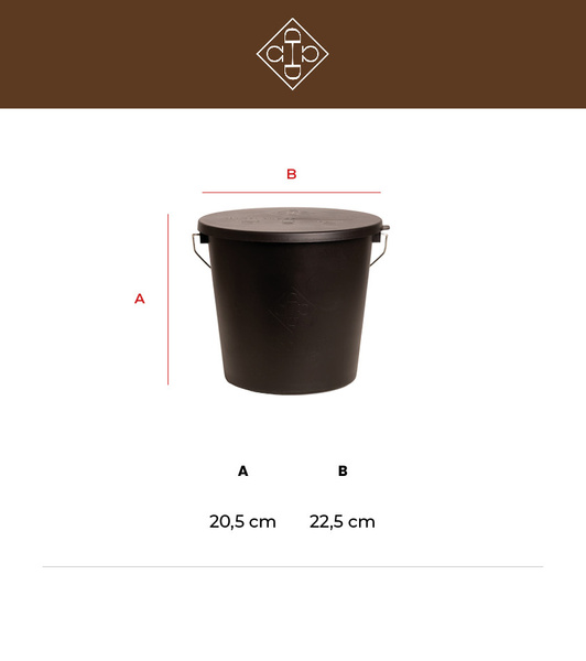 Pojemnik na paszę z pokrywką Grooming Deluxe 5L