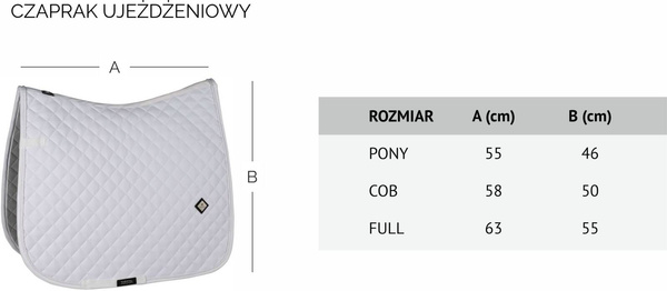Czaprak ujeżdżeniowy TORPOL One Cut