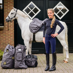 Bryczesy młodzieżowe z pełnym lejem QHP Lymee - zimowe