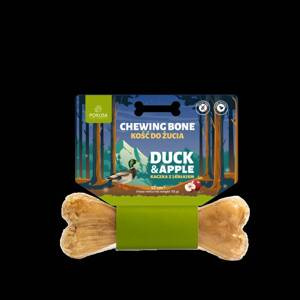 Kość do żucia dla psa Pokusa FEEL THE WILD CHEWING BONE DUCK & APPLE