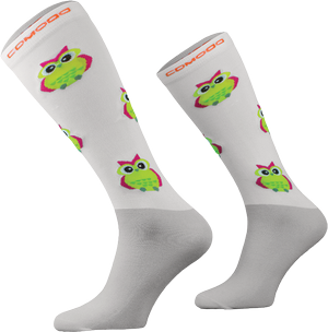 Podkolanówki jeździeckie Comodo Microfiber Sowy