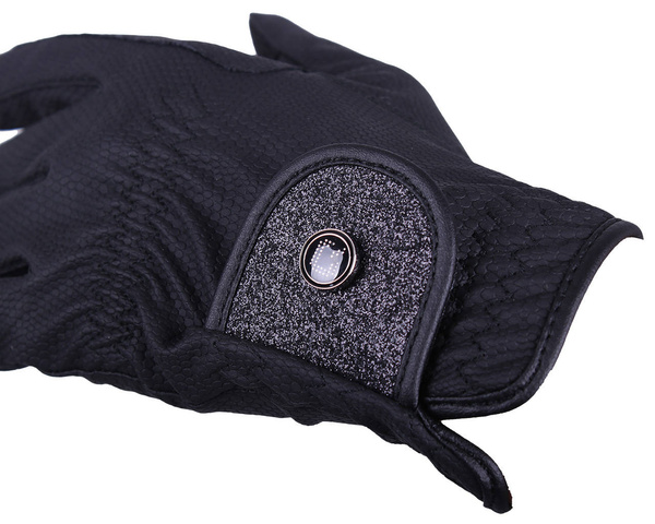 Rękawiczki jeździeckie QHP Glitz