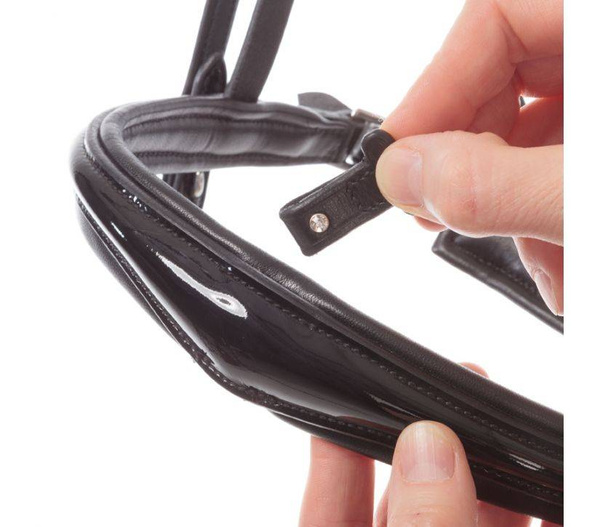 Ogłowie z nachrapnikiem szwedzkim Kavalkade Reyna