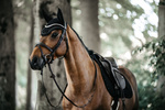 Nauszniki klasyczne Kentucky Horsewear Wellington Stone & Pearl