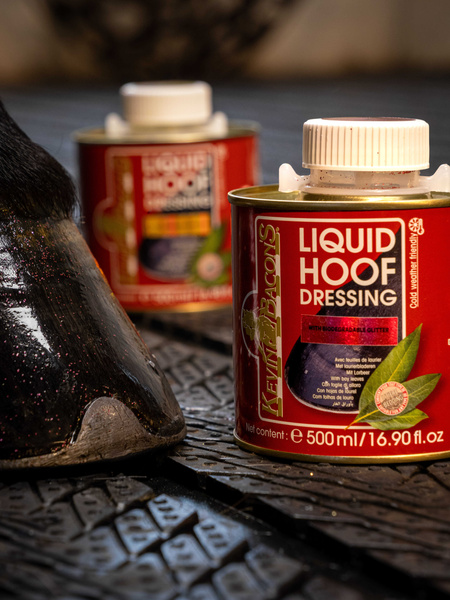 Olej do kopyt z brokatem KEVIN BACON'S Hoof Dressing Glitter