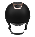 Kask jeździecki z szerokim daszkiem Quantinum Eclipse  Rosegold