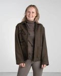 Damska kurtka jeździecka w stylu Harrington z wełnianą strukturą Fager Frida Harrington Jacket
