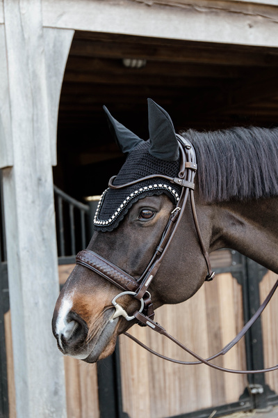 Nauszniki klasyczne Kentucky Horsewear Wellington Big Stone&Pearl