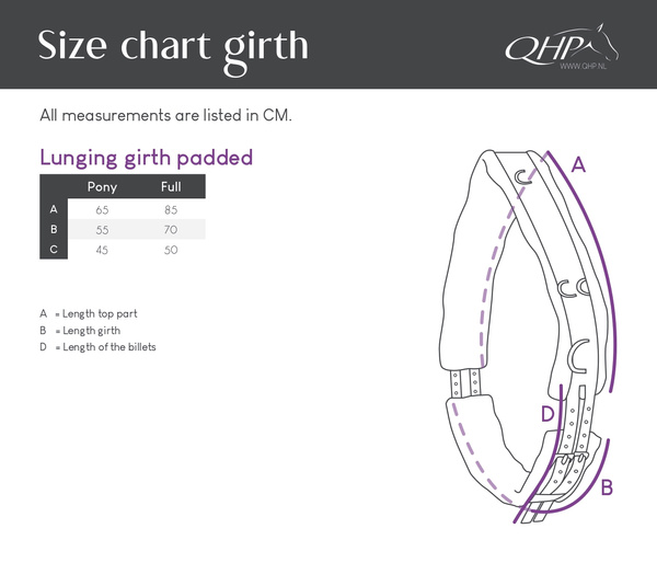 Pas do lonżowania QHP