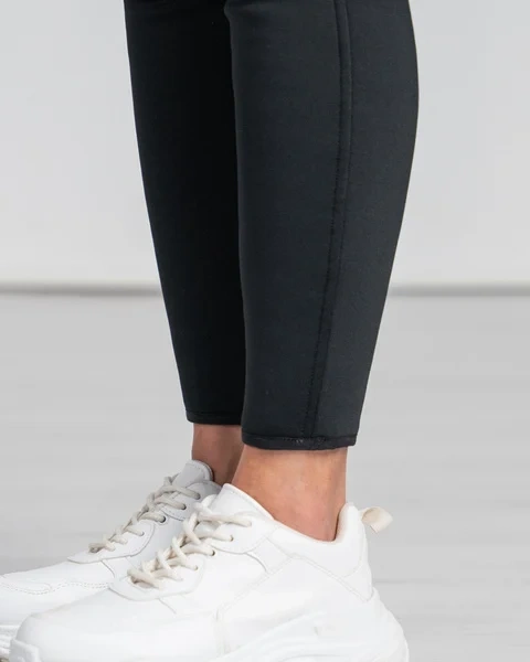 Bryczesy zimowe z pełnym lejem silikonowym FAGER North