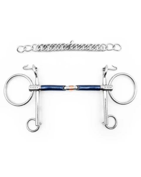 Pelham FAGER John Show Sweet Iron - podwójnie łamany