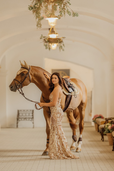 Nauszniki klasyczne Kentucky Horsewear 3D Logo Rope