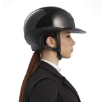 Kask jeździecki z szerokim daszkiem Veredus Vita Carbon Glossy