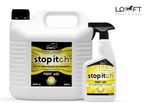 Spray łagodzący na lipcówkę, egzemę letnią i alergie skórne dla koni Jump It Stop itch