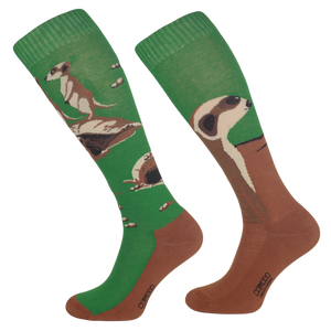 Podkolanówki jeździeckie Comodo Funny Design - Surykatka