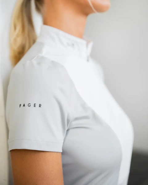 Koszula konkursowa z krótkim rękawem FAGER Sanna