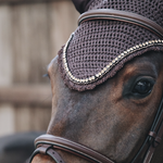 Nauszniki klasyczne Kentucky Horsewear Stone&Pearl Long 