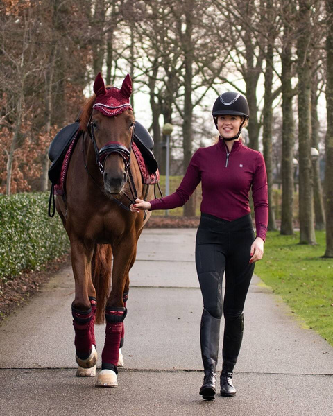 Legginsy z pełnym lejem silikonowym QHP Raquel