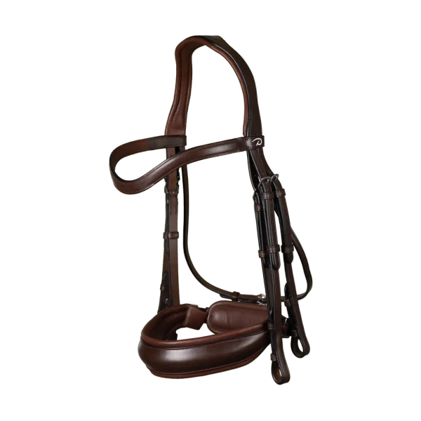 Ogłowie munsztukowe z nachrapnikiem szwedzkim Dy'on Dressage Collection NEECAR