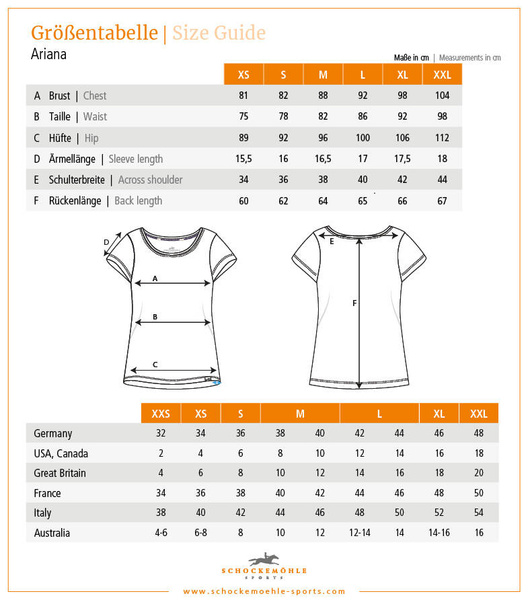 Koszula konkursowa z krótkim rękawem Schockemöhle Sports Ariana