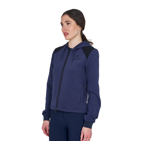 Bluza damska z kapturem Equestro Cropped Hoodie