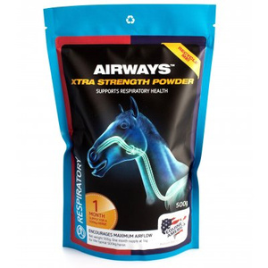 Suplement wspomagający oddychanie Equine America Airways Extra Strength Powder