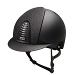 Kask jeździecki KEP Italia Cromo 2.0 Black Matt Star