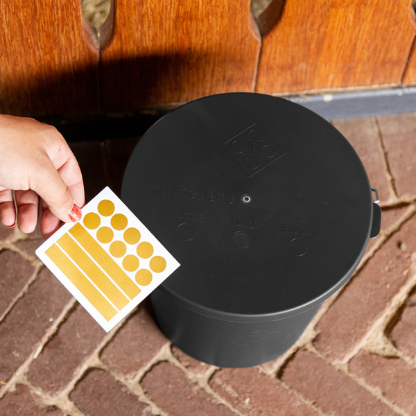 Pojemnik na paszę z pokrywką Grooming Deluxe 5L