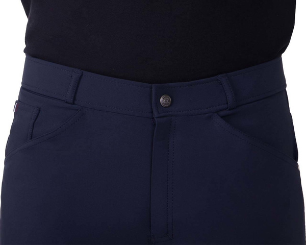 Bryczesy męskie z kolanowym lejem silikonowym QHP Novan